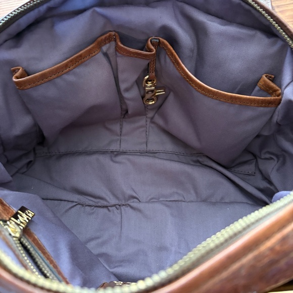 Kooba Hadley Brown Satchel Purse Y2K - Picture 15 of 16